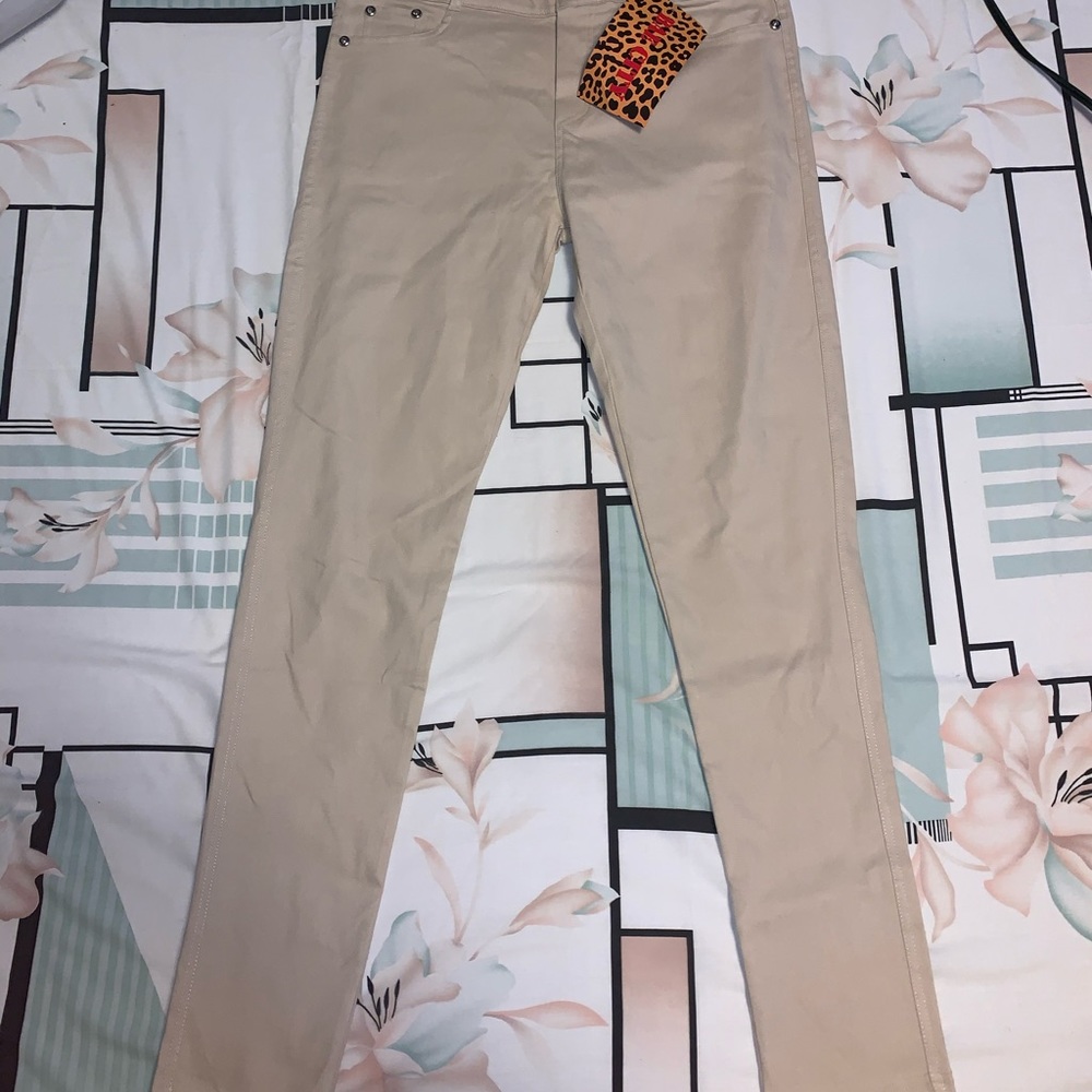 Tan Stretchy Uniform Pants